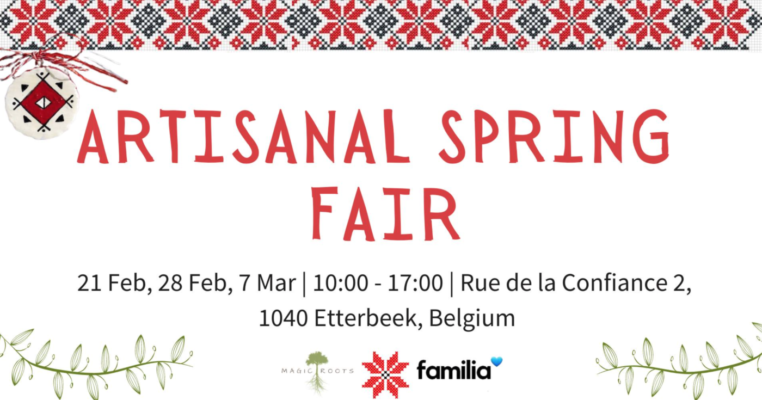 Târgul artizanal de primăvară Etterbeek 2021